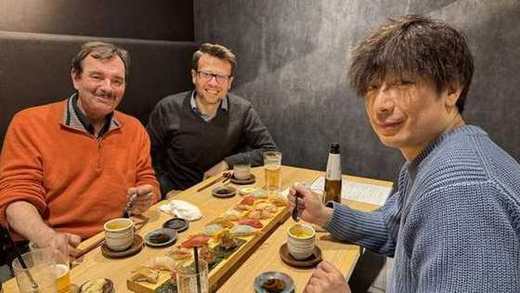 歓迎の夕食会