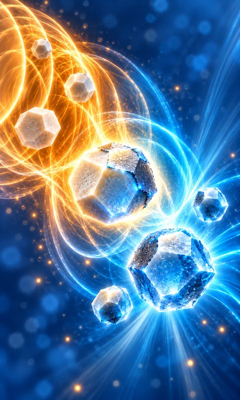 Illustration of structural control of particle surfaces by microwaves