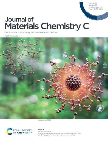 Journal of Materials Chemistry C 表紙